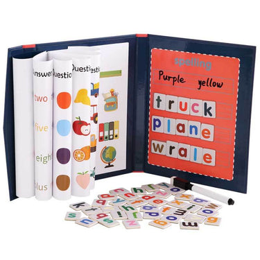 MagicWords | Aprender jugando - Libro magnético de escritura y ortografía para niños